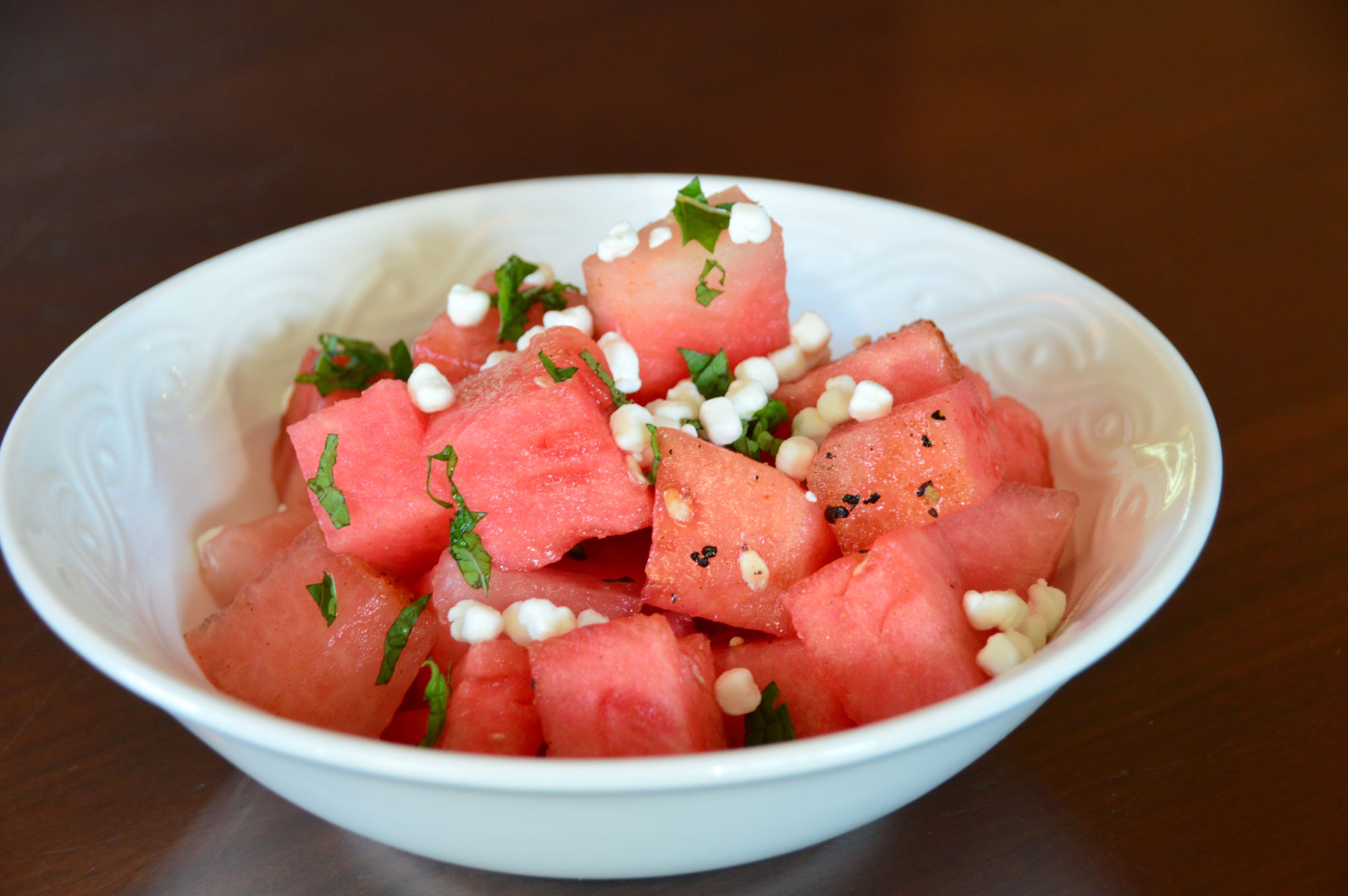 Grilled Watermelon Salad