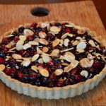 Amaretto Saskatoon Berry Tart