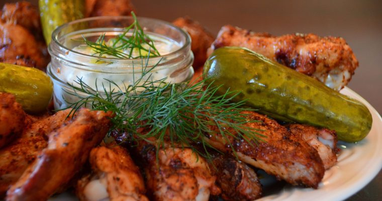Dill Pickle Chicken Wings