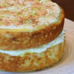 Lime Coconut Cake with Coconut Cream Cheese Frosting