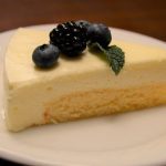 Lemon Mousse Cake Slice