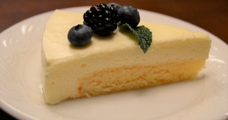 Lemon Mousse Cake