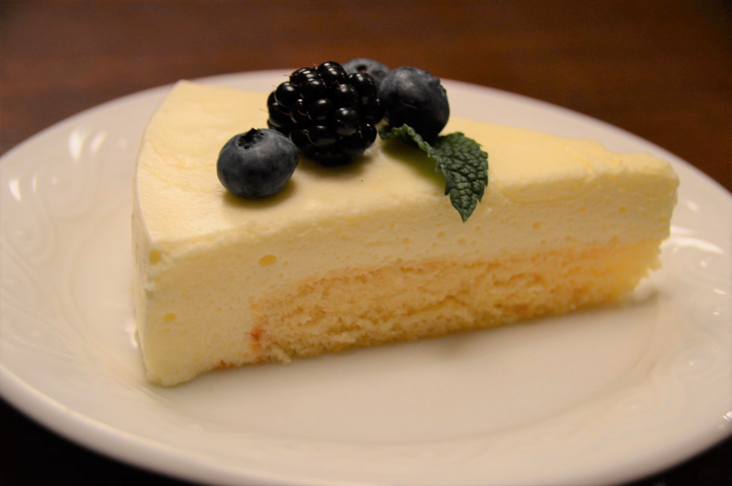 Lemon Mousse Cake