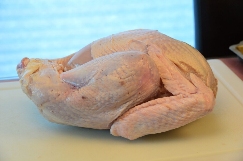 Turkey out of bag