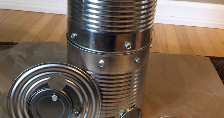 DIY $5 Tin Can Smoker
