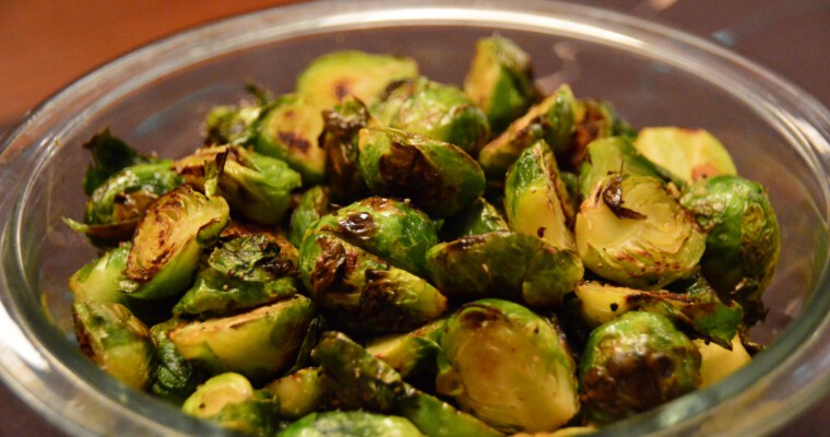 Caramelized Maple Brussel Sprouts