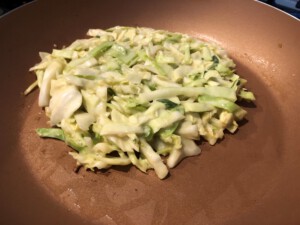 Okonomiyaki Cabbage Patty