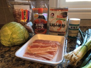 Okonomiyaki Ingredients