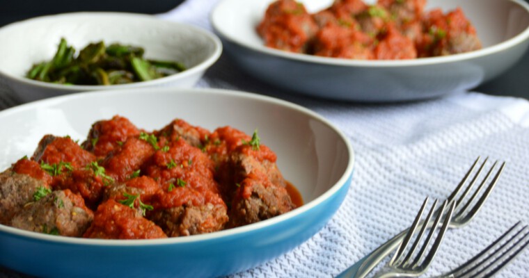 Cheese Stuffed Meatballs