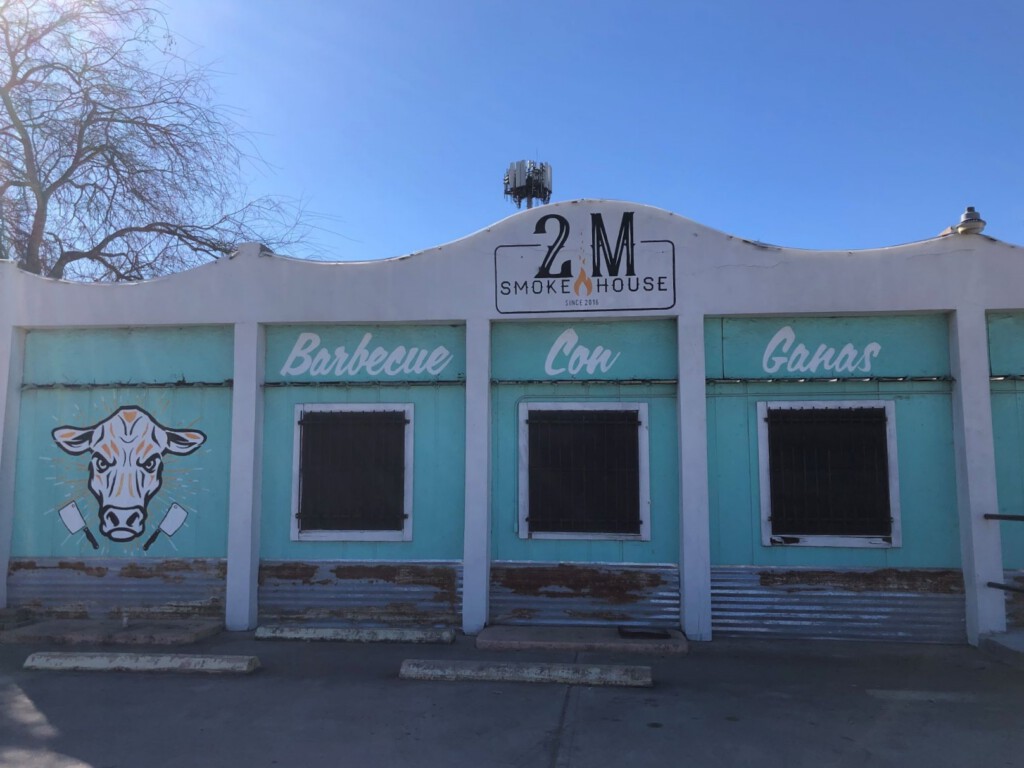 2M Smokehouse Front View