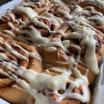 Epic Cinnamon Buns with icing