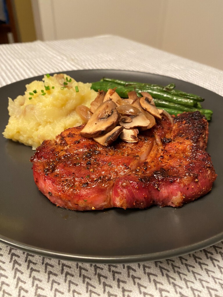 Grilled Pork Rib Chop