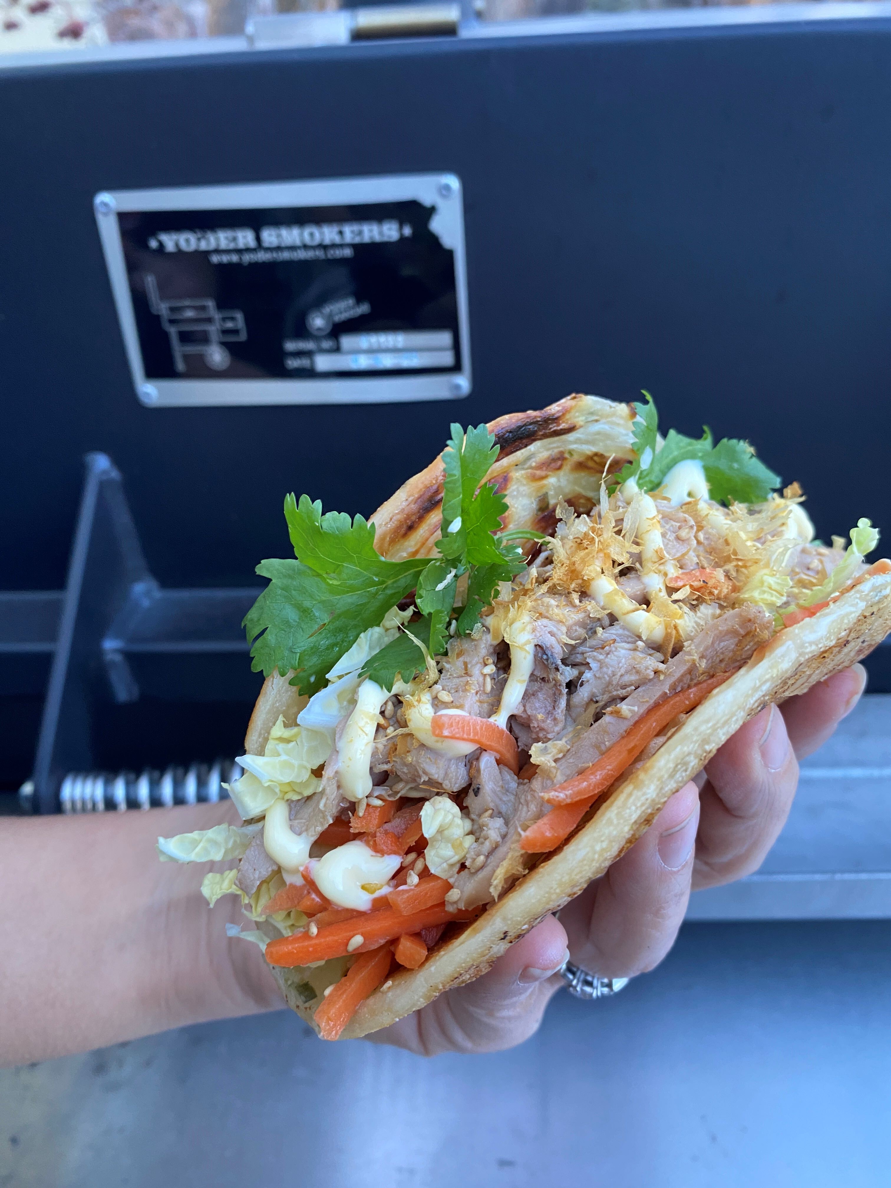 Teriyaki Pheasant Tacos